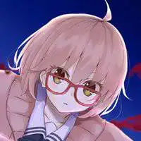 戴眼镜的动漫女孩头像微信头像图片大全