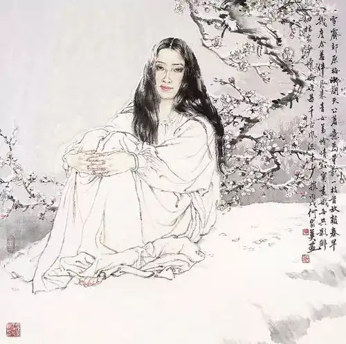 清雅的少女和日常生活中的诗意