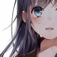 女生哭泣图片头像漫画女