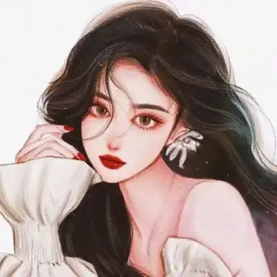 可甜可盐的手绘动漫女生头像