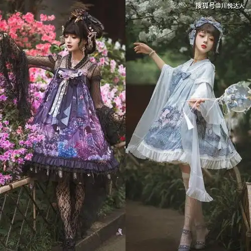 端午出游穿什么试试这些中华风洛丽塔,优雅端庄,美得出众