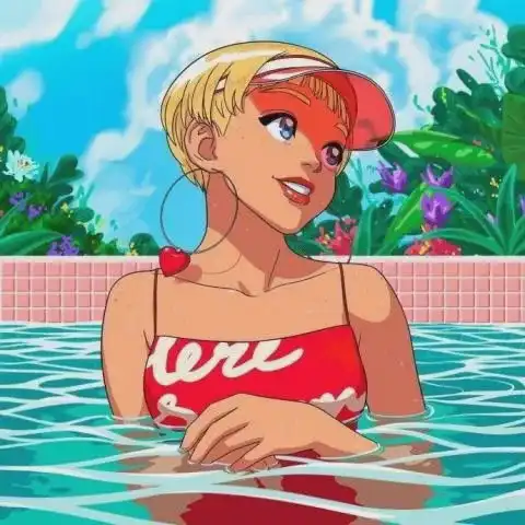 日本女孩卡通头像邓超