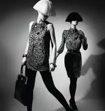 黑白真人头像高清女效果