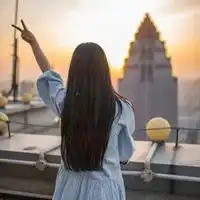 qq美女头像背影超级好看的qq头像女背影