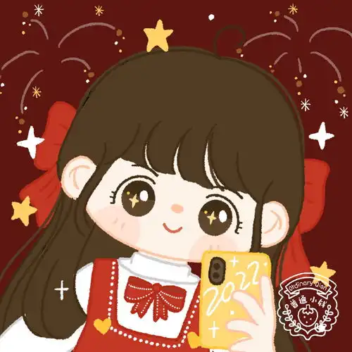 可爱微信头像图片2024年