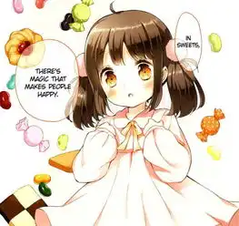 萌q版二次元美女插画动漫