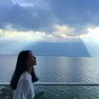 qq头像女生鹿沫海边唯美