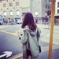 背影头像女可爱可爱小清新萌背影女头像
