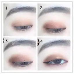 分享6种不同的眼影妆教程,尤其适合单眼皮的女生