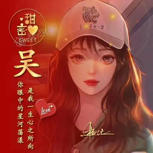 2022你的微信头像该换新了,39张情侣款照片姓氏签名头像,请查收