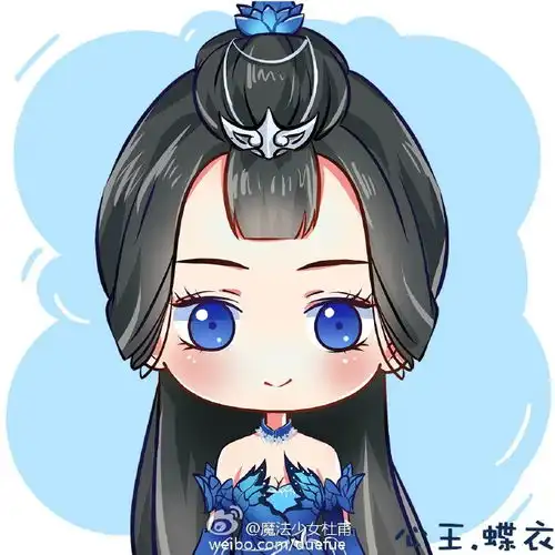 天涯明月刀可爱时装q版头像