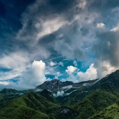 好看风景头像,唯美蓝天白云风景太美丽了
