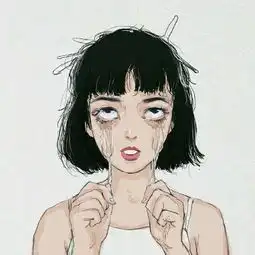 qq头像女生欧美短发动漫