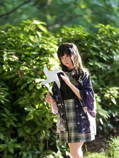 jk私影羽织与制服少女