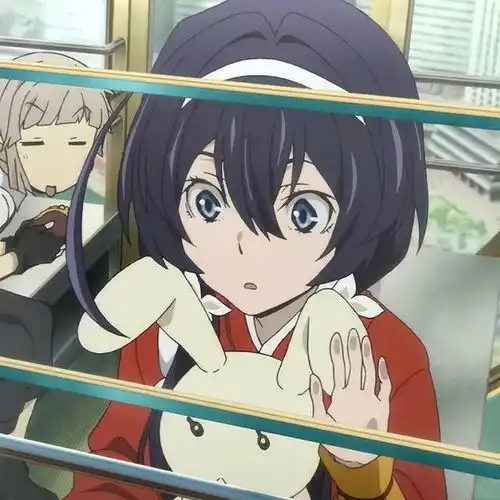 无水印女生头像退避