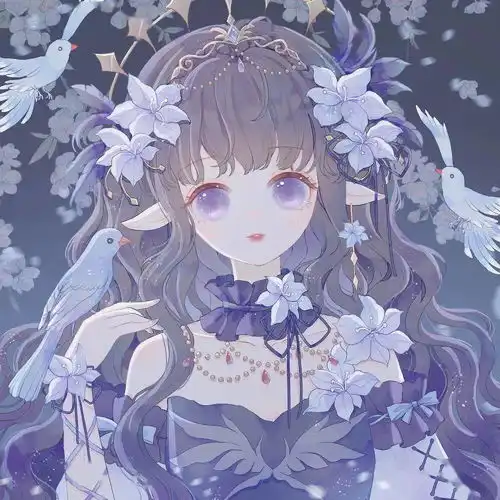 仙女必备的动漫闺蜜头像
