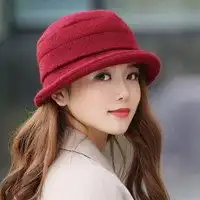 渔夫帽子酷气质女生头像
