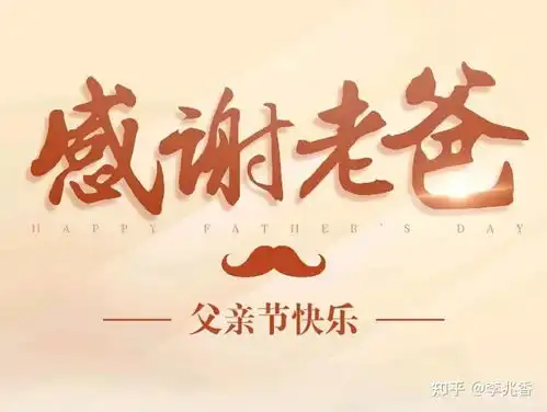 父亲节祝福语文案,祝爸爸节日快乐