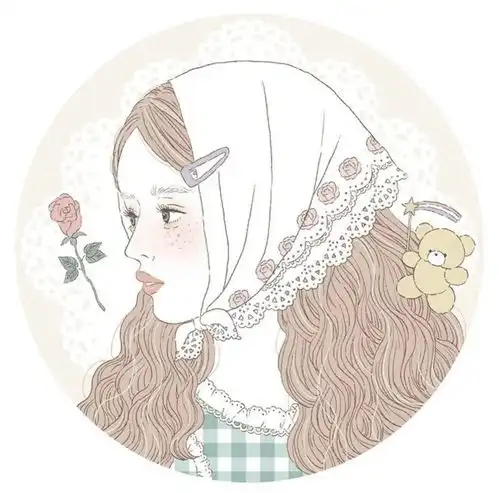 插画合集这些少女绘画,最适合做头像啦