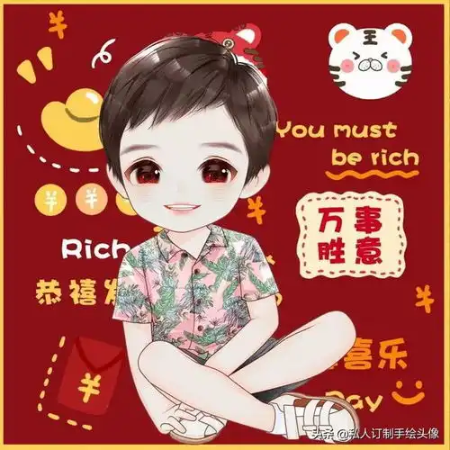 2022新年用的微信头像,好运满满,万事胜意