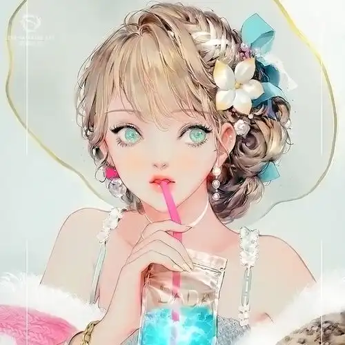 如沐春风般的仙境女孩,画出来的怦然心动