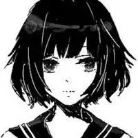 头像漫画女高冷黑白孤独