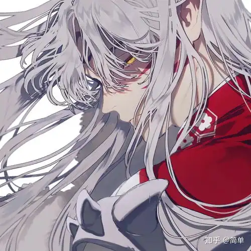 呆萌头像古风女生白蛇图