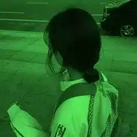 快手流行头像女生可爱绿