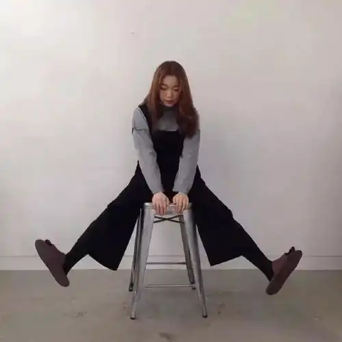 身高153的韩国小姐姐真会穿秋冬搭配舒服气质,显高十足

