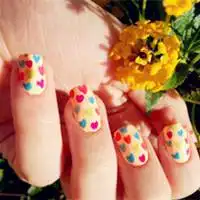 欧美劲爆女生头像美甲