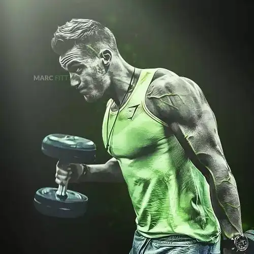 肌肉如果加上特效,那必将是两个字震撼