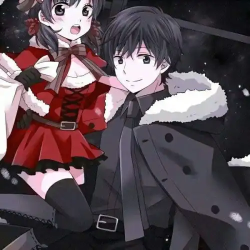 圣诞情头动漫我是铃儿你是叮当,因为铃儿响叮当