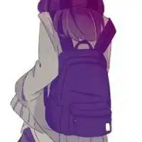 卡通红色头像女入手