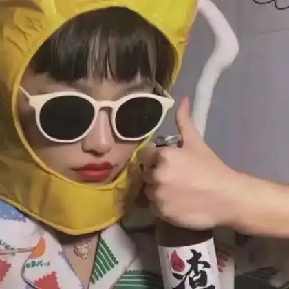 非主流可爱女生头像沙雕