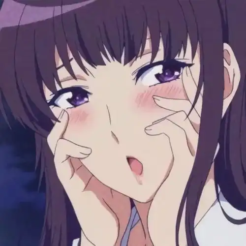 女生动漫头像那女孩对我说