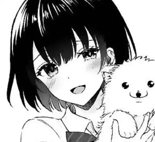 动漫女头我没隐身,只是换了黑白头像