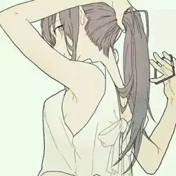 要不露头只露身子的动漫图片,男生女生都可以最好情侣头像