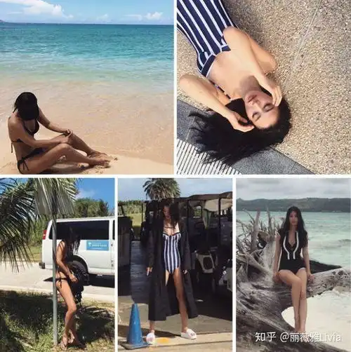 不会游泳没关系,穿得美就行呗ins最火的泳装搭配,显腰细拉长腿