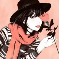 冷酷女生头像霸气樱舞