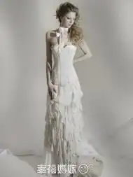 梦幻仙女婚纱别致优雅