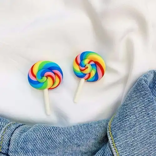 韩版ins少女心可爱棒棒糖胸针土酷童趣衣服包包配饰仙女别针装饰