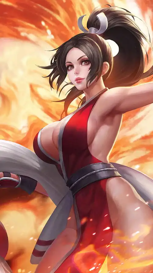 手机壁纸动漫高清女生真人