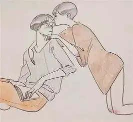 这对情侣的大尺度情趣插画,看过一张脸就红了