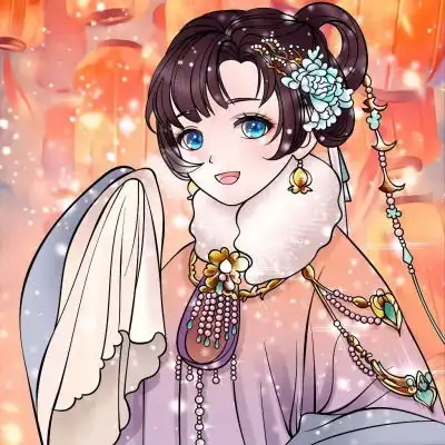 古风女生头像漫画头像高