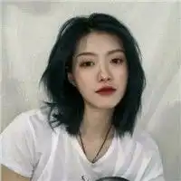 短发女生抖音好看头像萌趣可爱女头
