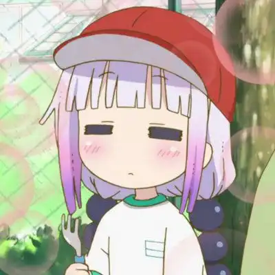 小林家的龙女仆康娜卡姆依头像,康娜头像超萌卡通图片