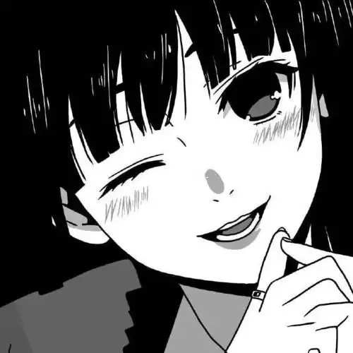 黑白旧漫画女生头像心里和你说了不止一万次幸会