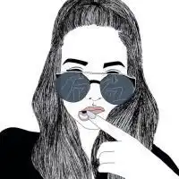 多情的个性少女个性动漫女生头像