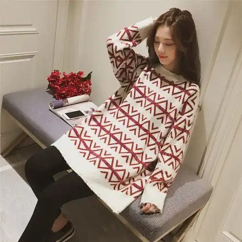 专为胖mm定制的毛衣裙,一眼就看出来洋气,时髦又与众不同