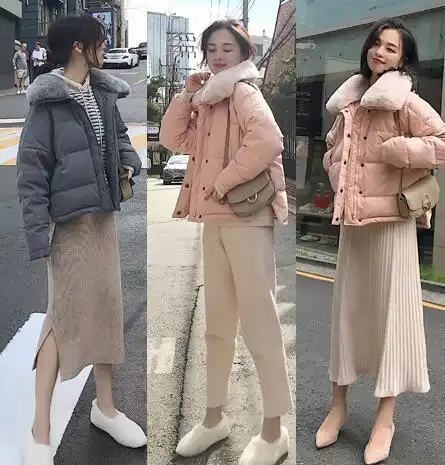 大衣针织衫这样穿不显老,小个子女生穿搭显高又显瘦,美不胜收